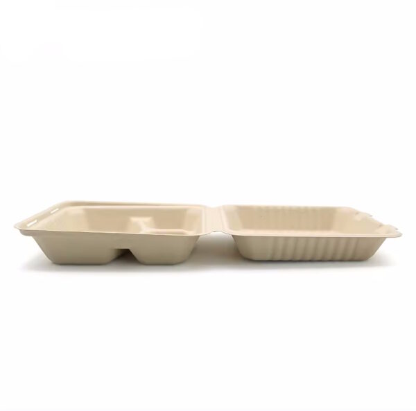 1 Compartment Biodegradable Food Container - Select Color - Image 3