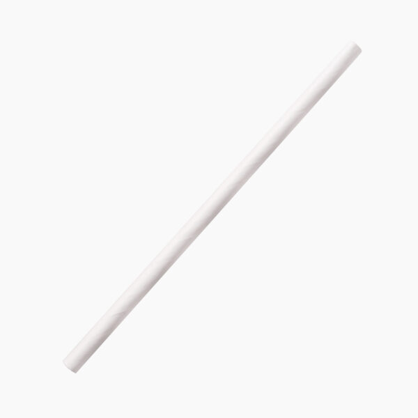 50pcs Biodegradable Straws - White - Boxed and Unwrapped - Image 4